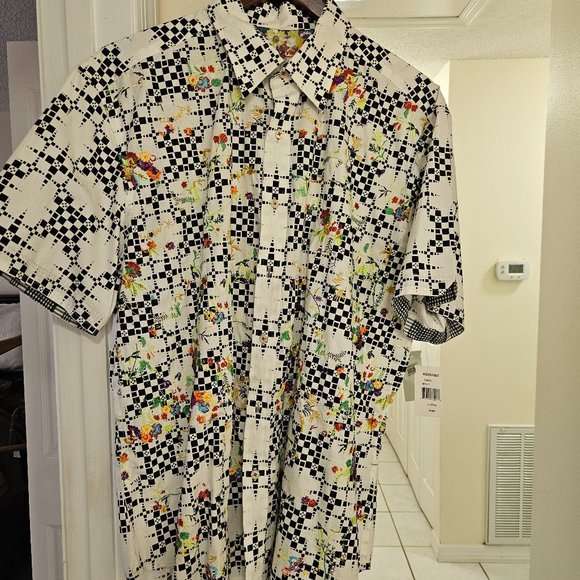 ROBERT GRAHAM SHORT SLEEVE SIZE XL